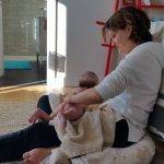 Séance de massage bébé à domicile